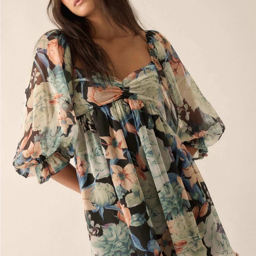 Floral Mini Dress